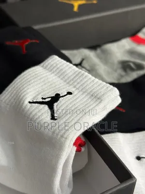 Five Pack Of Nike Jordan Jumpman Crew Socks.