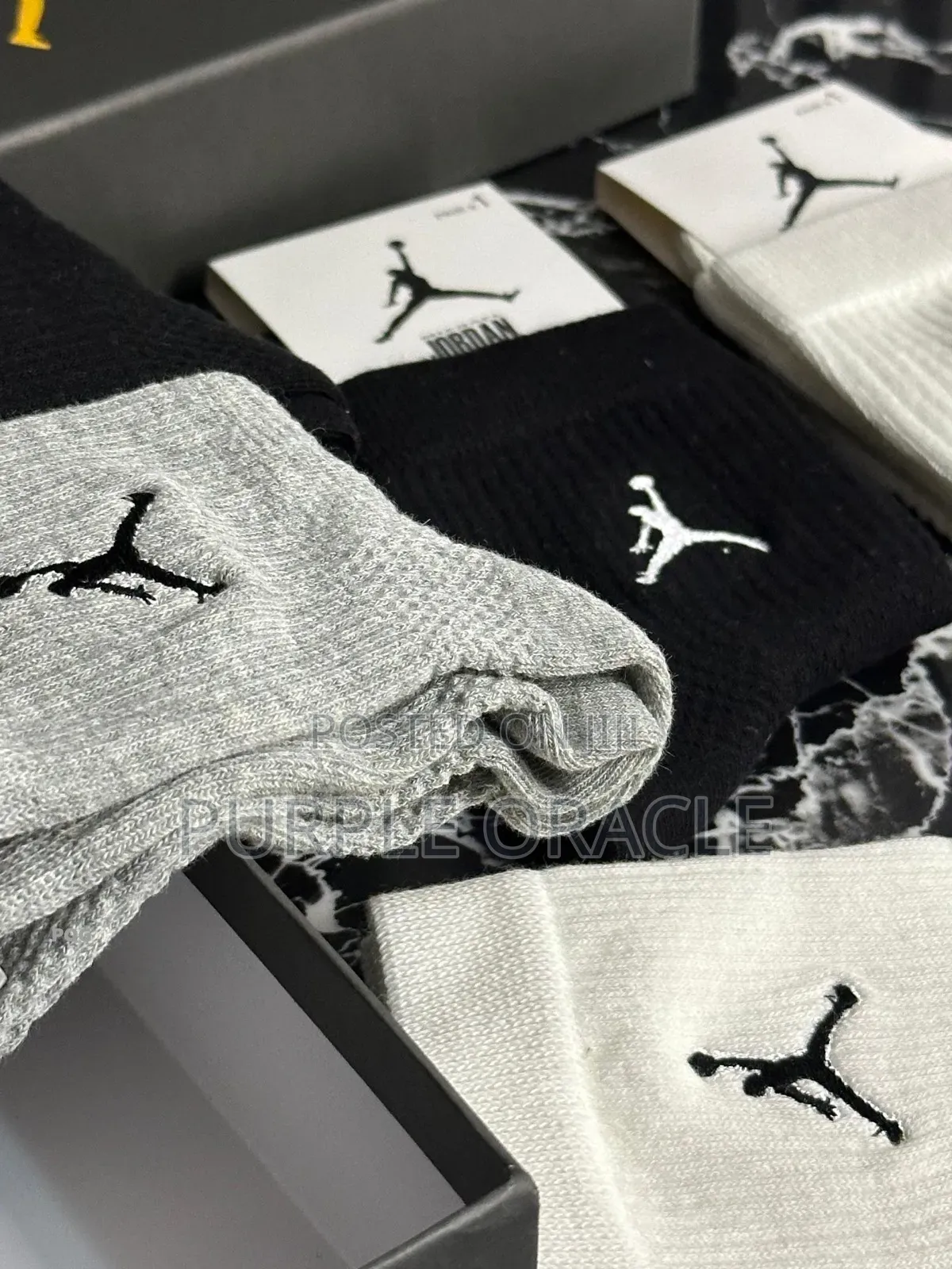 Five Pack Of Nike Jordan Jumpman Crew Socks.
