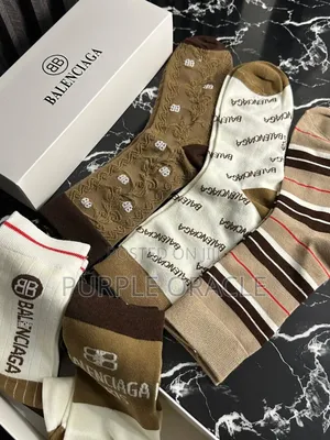 Multicolor Balenciaga Cotton-blend Socks.