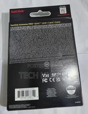 Sandisk Extreme Pro SDXC , Uhs-I Card I Cart