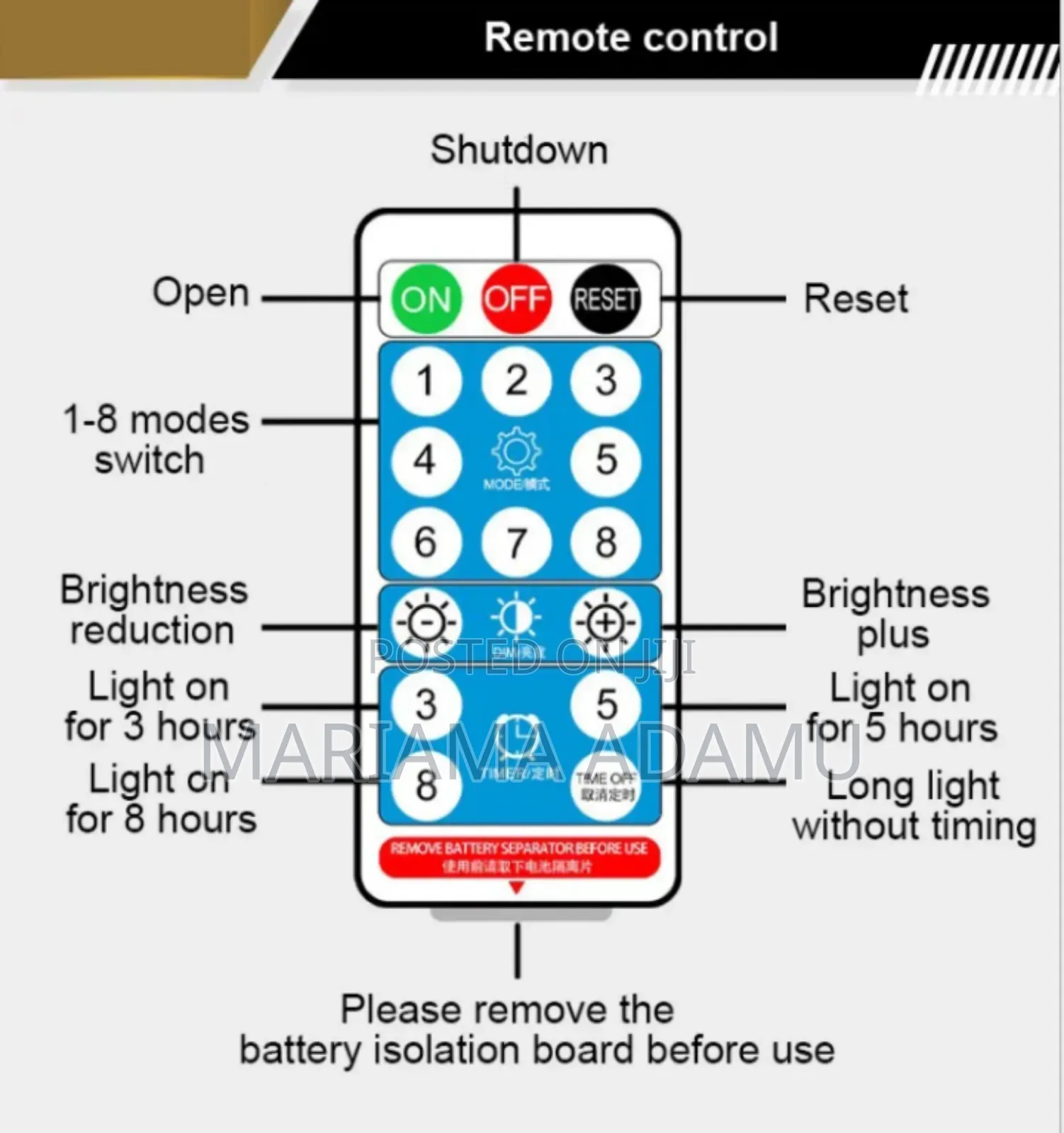 Solar Fairy Lights With Remote Control