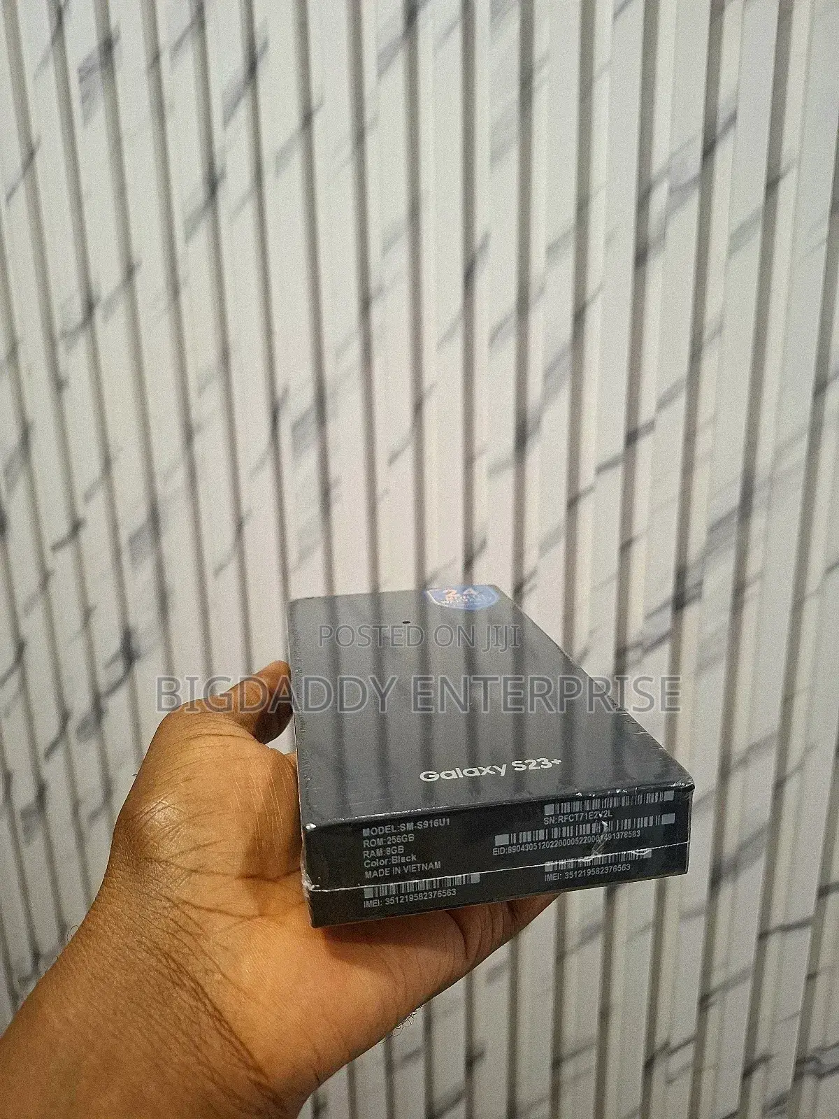 New Samsung Galaxy S23+ 256 GB Black