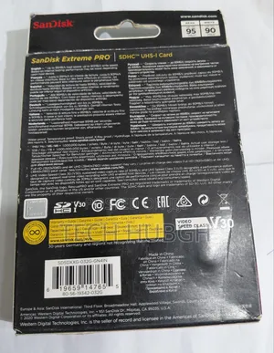 Sandisk Extreme Pro SDHC , Uhs-I Card