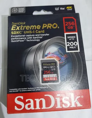 Sandisk Extreme Pro SDXC 'Uhs-I Card