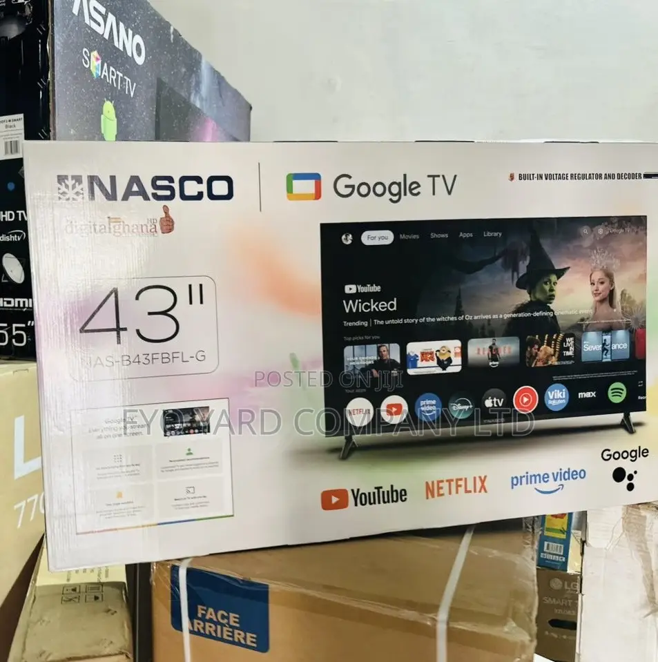 Mordern Frameless Look Nasco 43 Digital Smart Android Led Tv