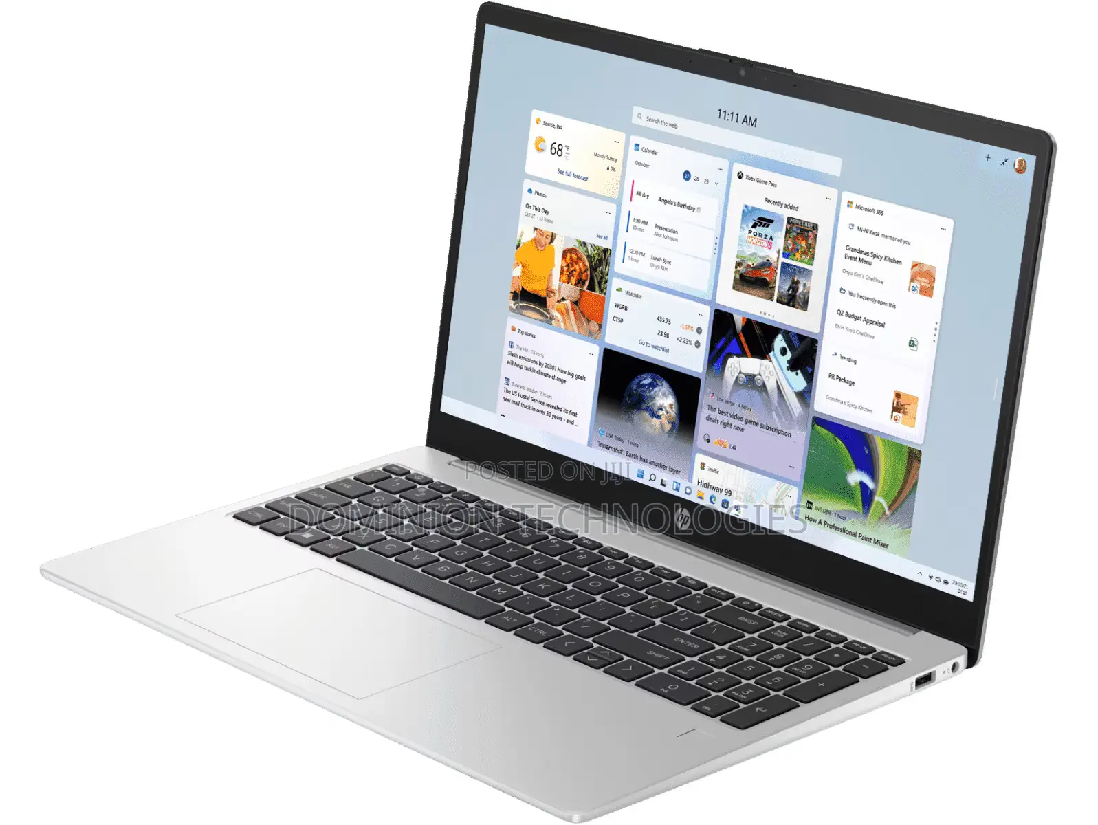 New Laptop HP 250 G10 8GB Intel Core 3 SSD 512GB