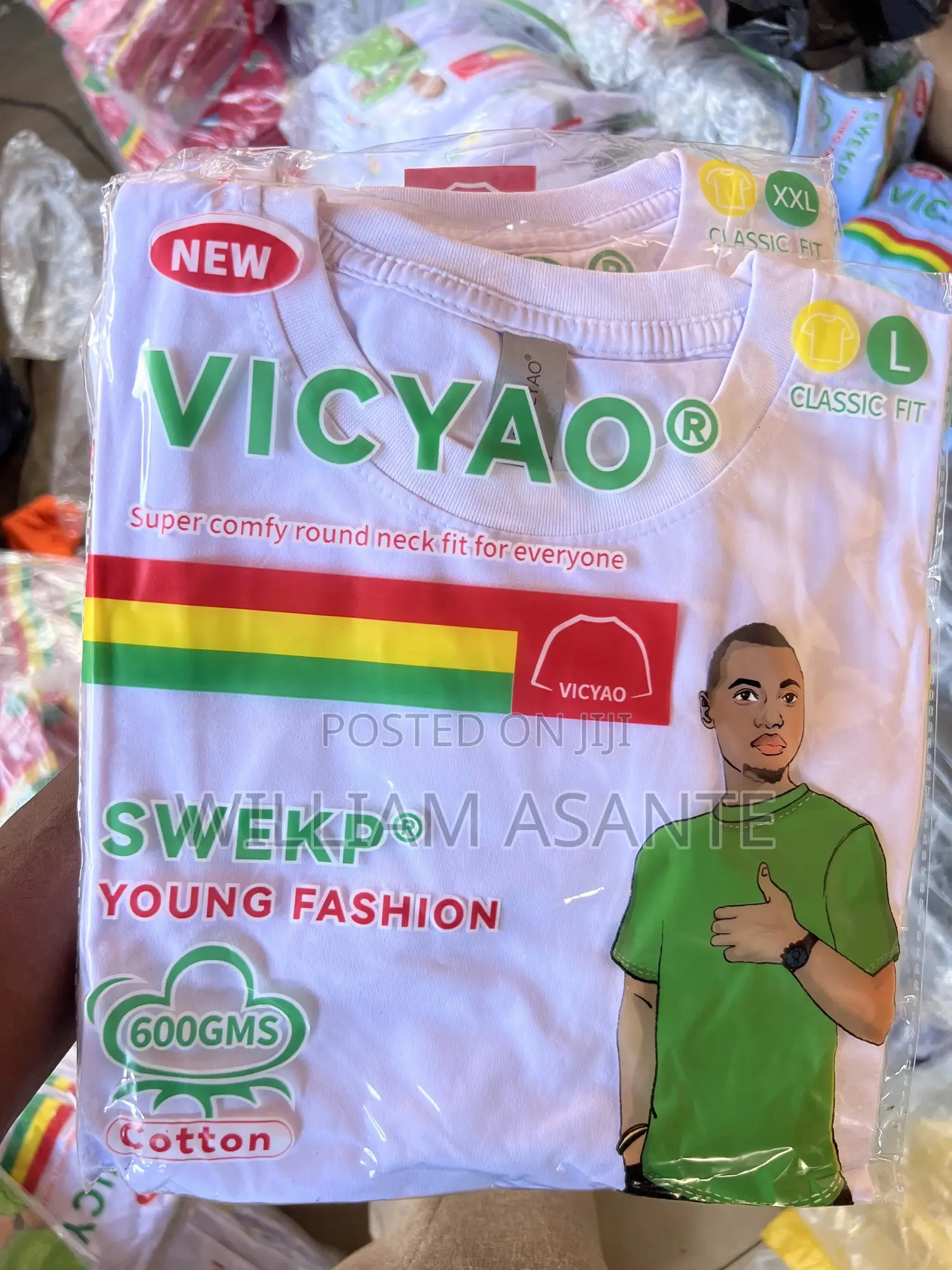 Unisex Vicyao Plain T Shirts