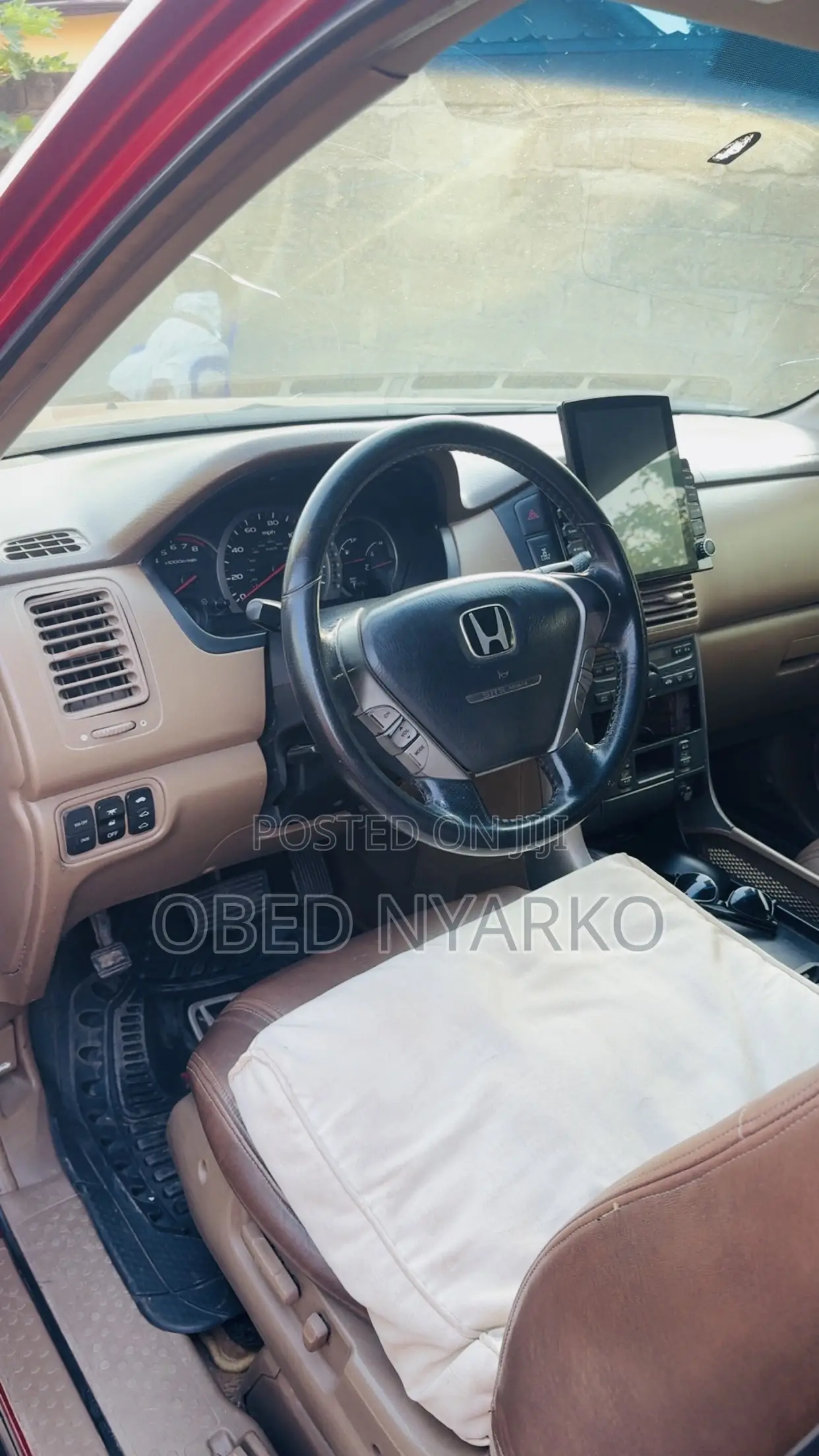 Honda Pilot 2007 Red