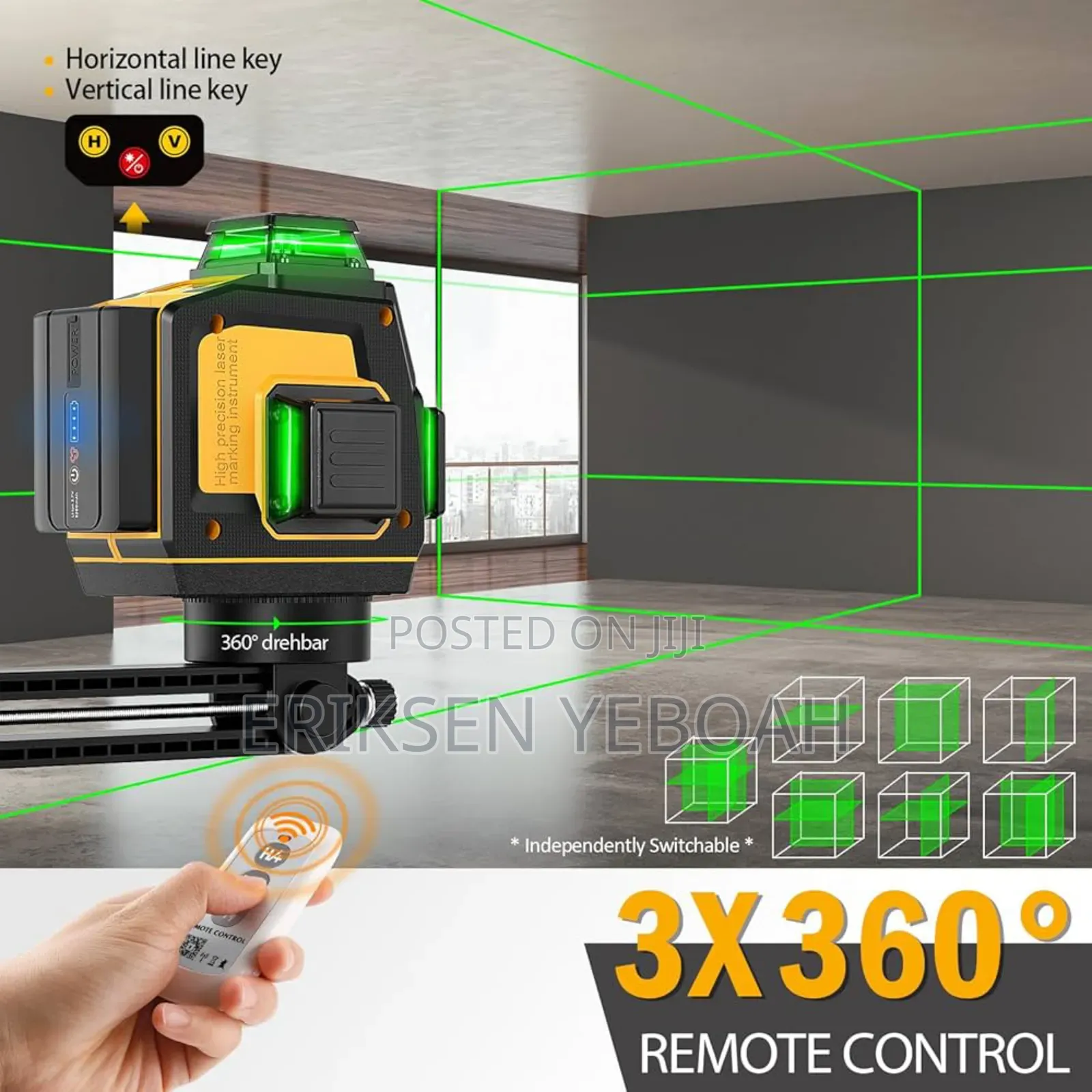 3d Laser Meter Level Machine