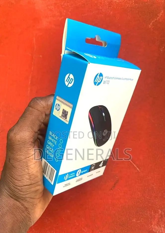 Wireless Hp W10 Mouse Bluetooth and Dongle