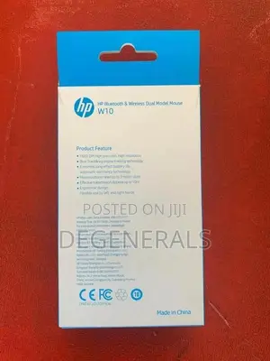 Wireless Hp W10 Mouse Bluetooth and Dongle