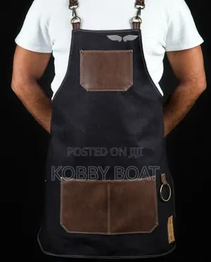 Jeans And Leather(Faux) Aprons