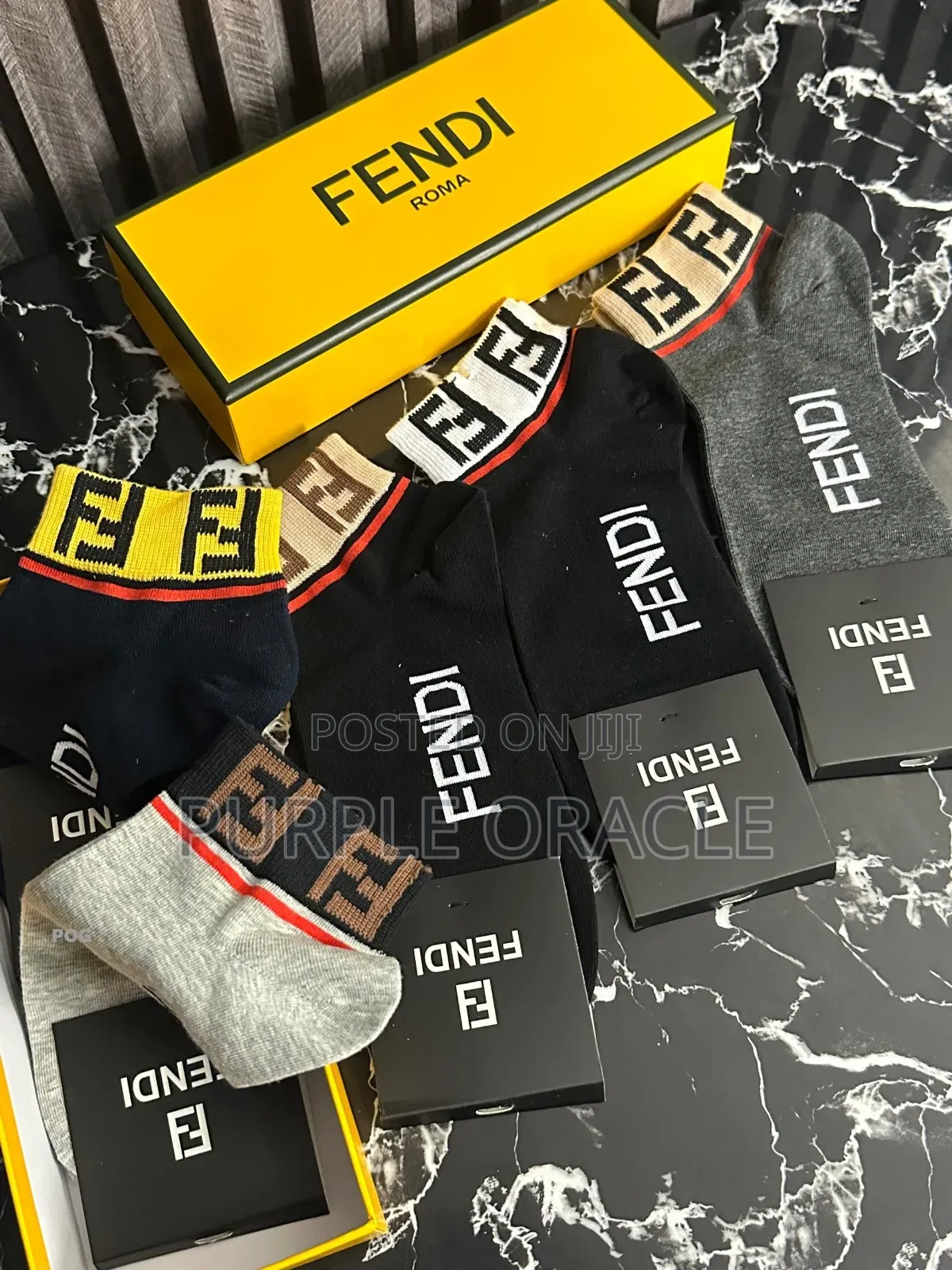 Fendi Socks With The Ff Logo