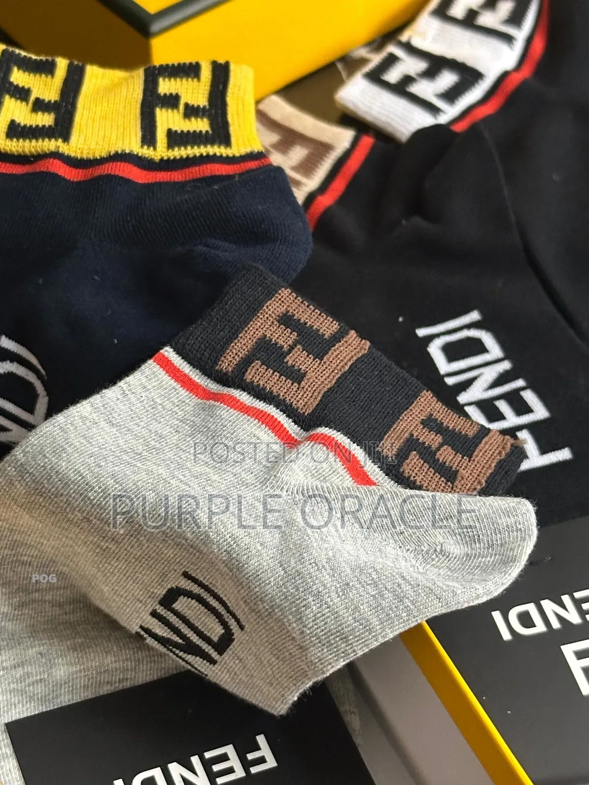 Fendi Socks With The Ff Logo