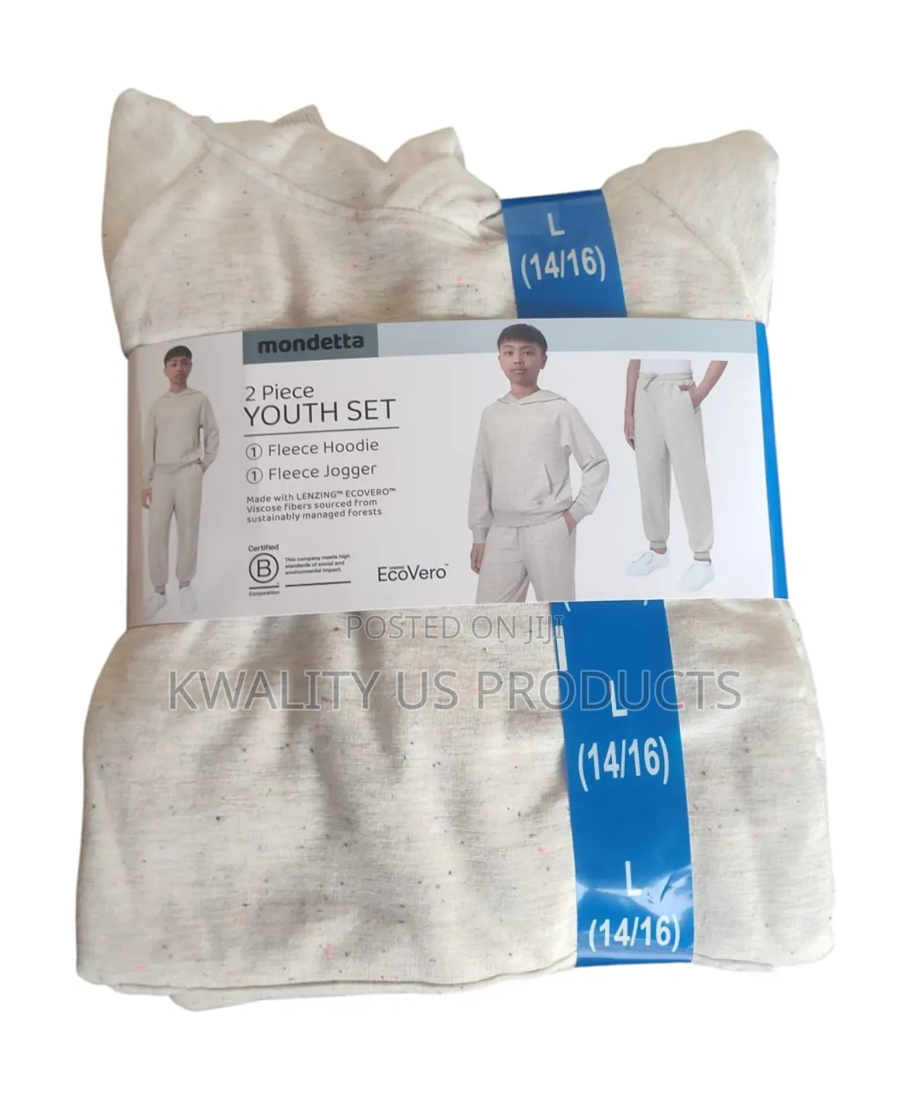 Mondetta Unisex Joggers Set - 10 to 16 Years