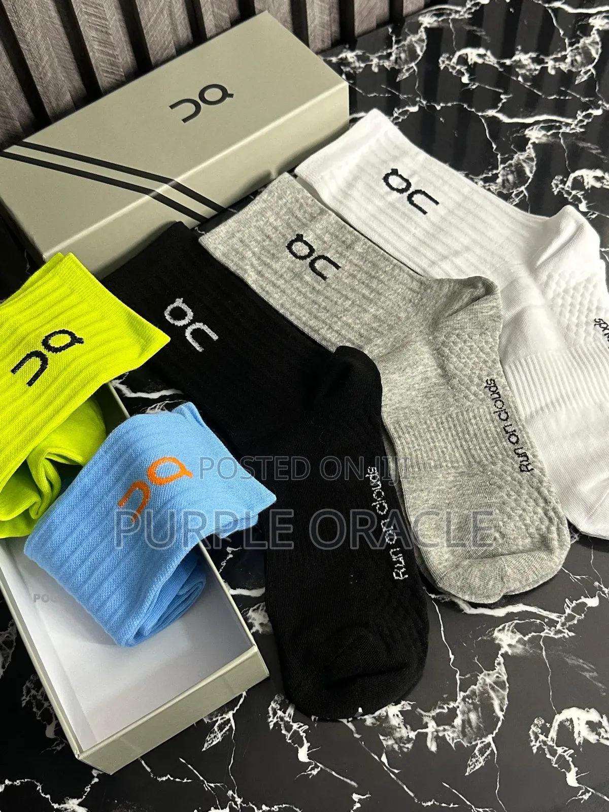 Five -pack Of Multi Color Men's Socks
