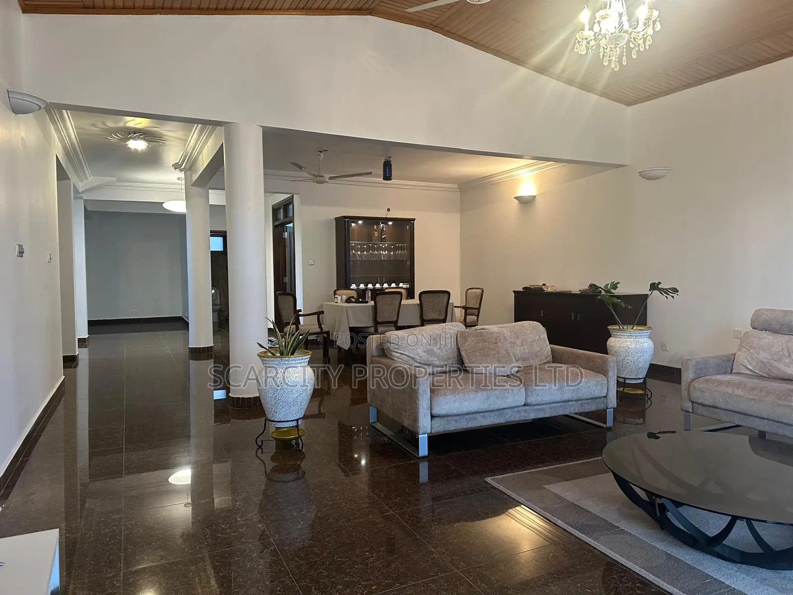 Furnished 7bdrm House in A&C Mall Area for rent