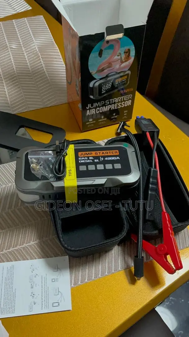 Jump Starter and Air Compressor