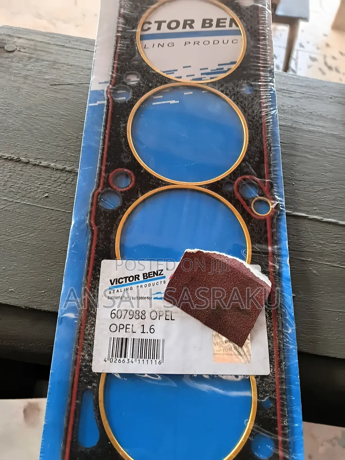 Original Piston Rings, Connecting Main Bearings, Gaskets, Led Light