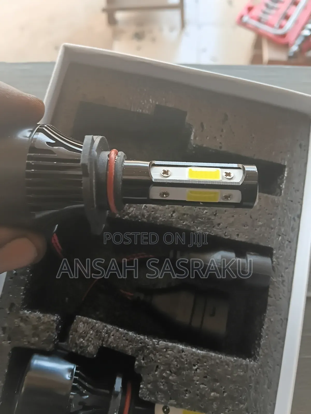 Original Piston Rings, Connecting Main Bearings, Gaskets, Led Light