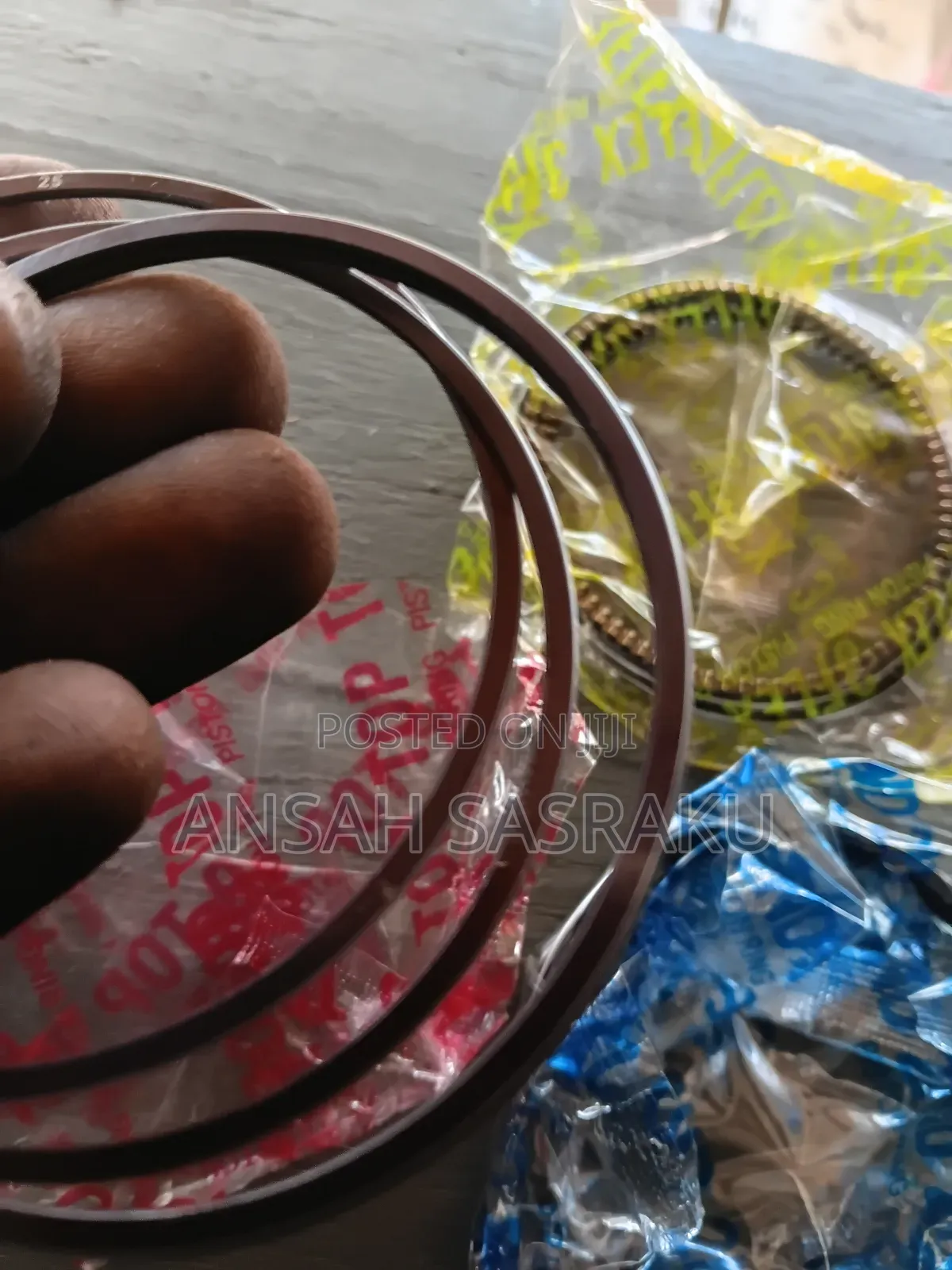 Original Piston Rings, Connecting Main Bearings, Gaskets, Led Light
