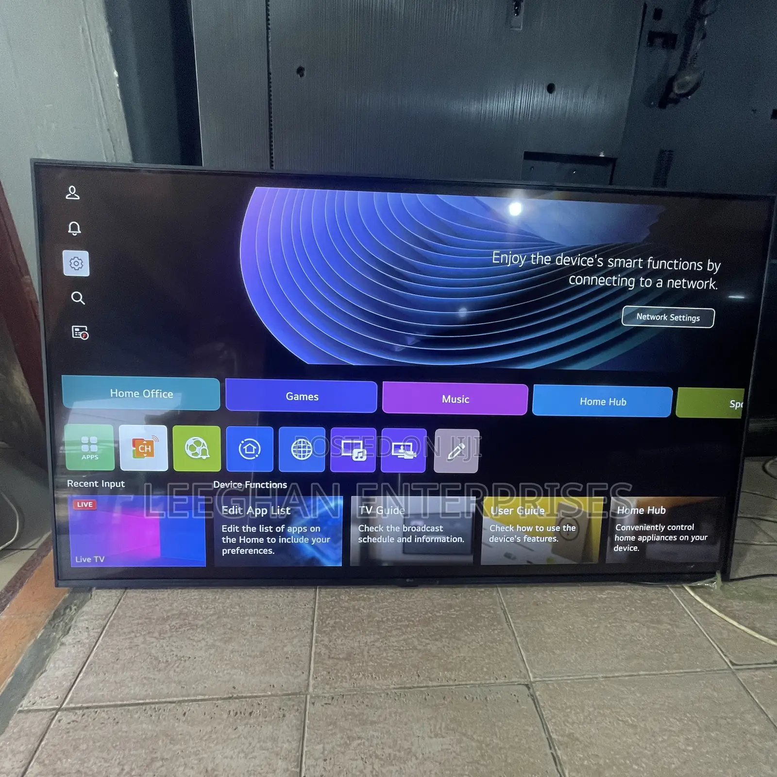 55 Inches Lg Super Slim Webos Digital Satellite Uhd Tv 2023