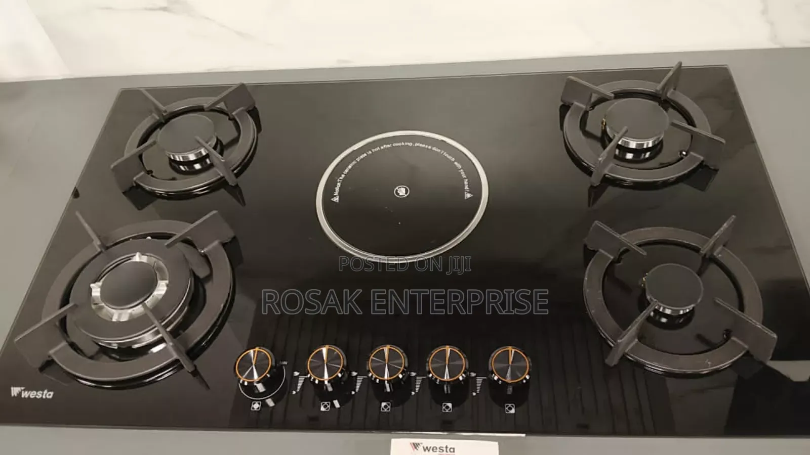 90cm 4burner 1 Electric Hob