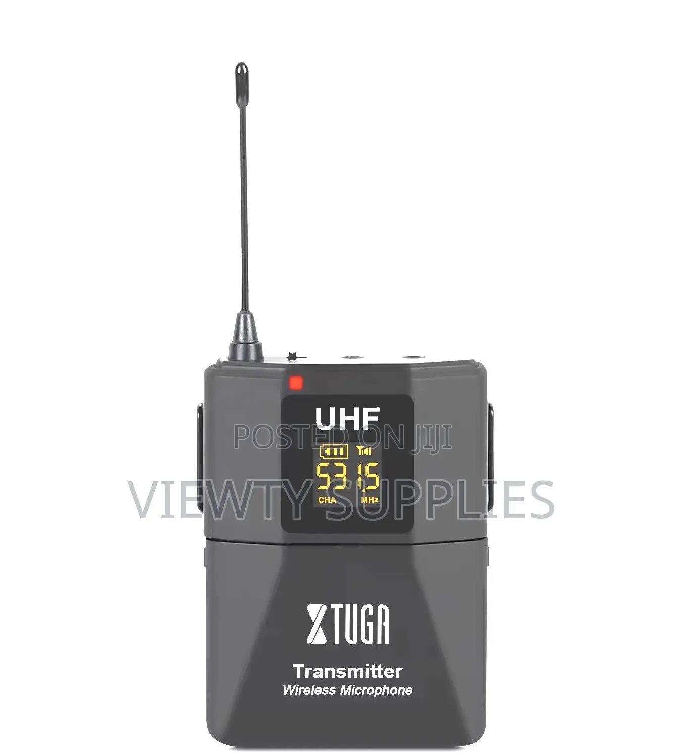 2 Mics-1 Receiver Lapel Lavalier Microphone For Camera, Phone, Tablet