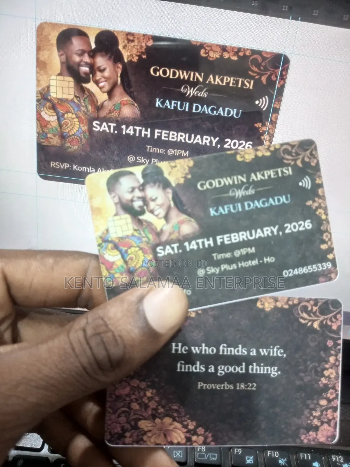Wedding Access Card and Event Access Card Design