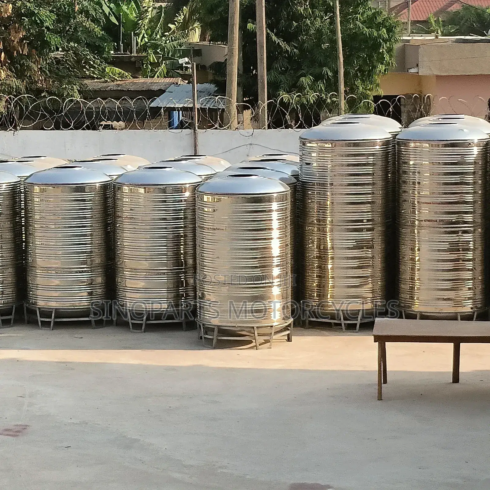 Stainless Steel Fish Farming Tank Clean Water High Survival Easy Clean