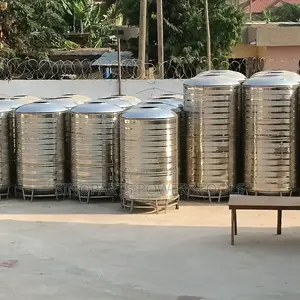 1500L 304 Stainless Steel Water Tank Rust Free Heavy Duty
