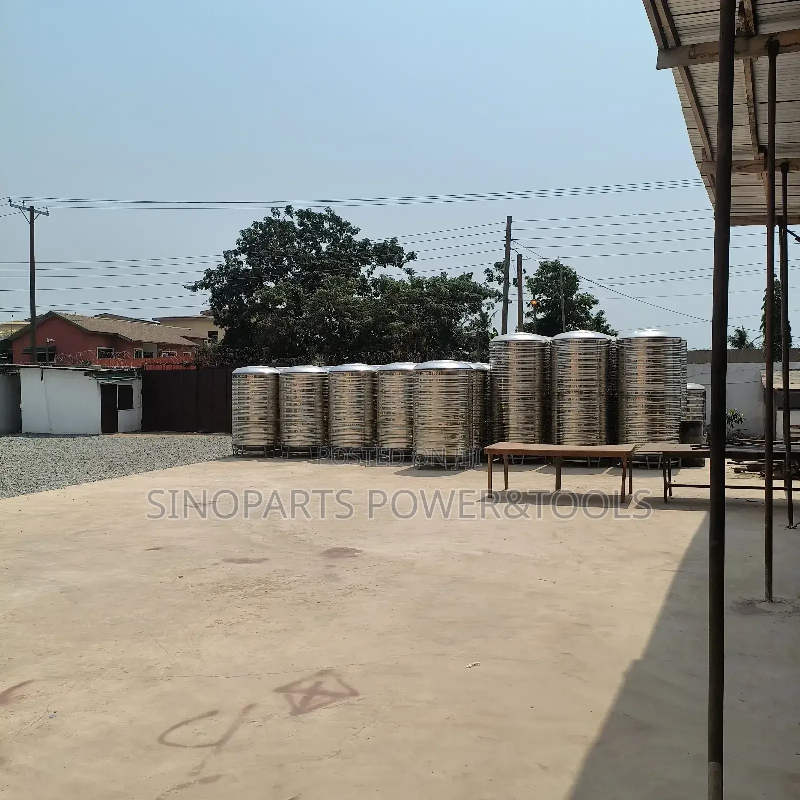 1500L 304 Stainless Steel Water Tank Rust Free Heavy Duty