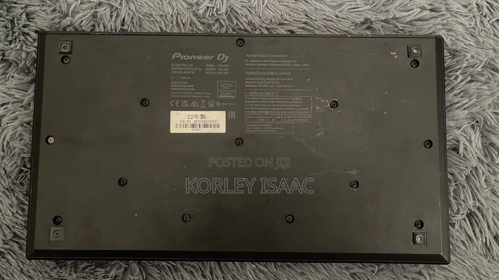 Pioneer DDJ-200 Smart Controller Uk Used