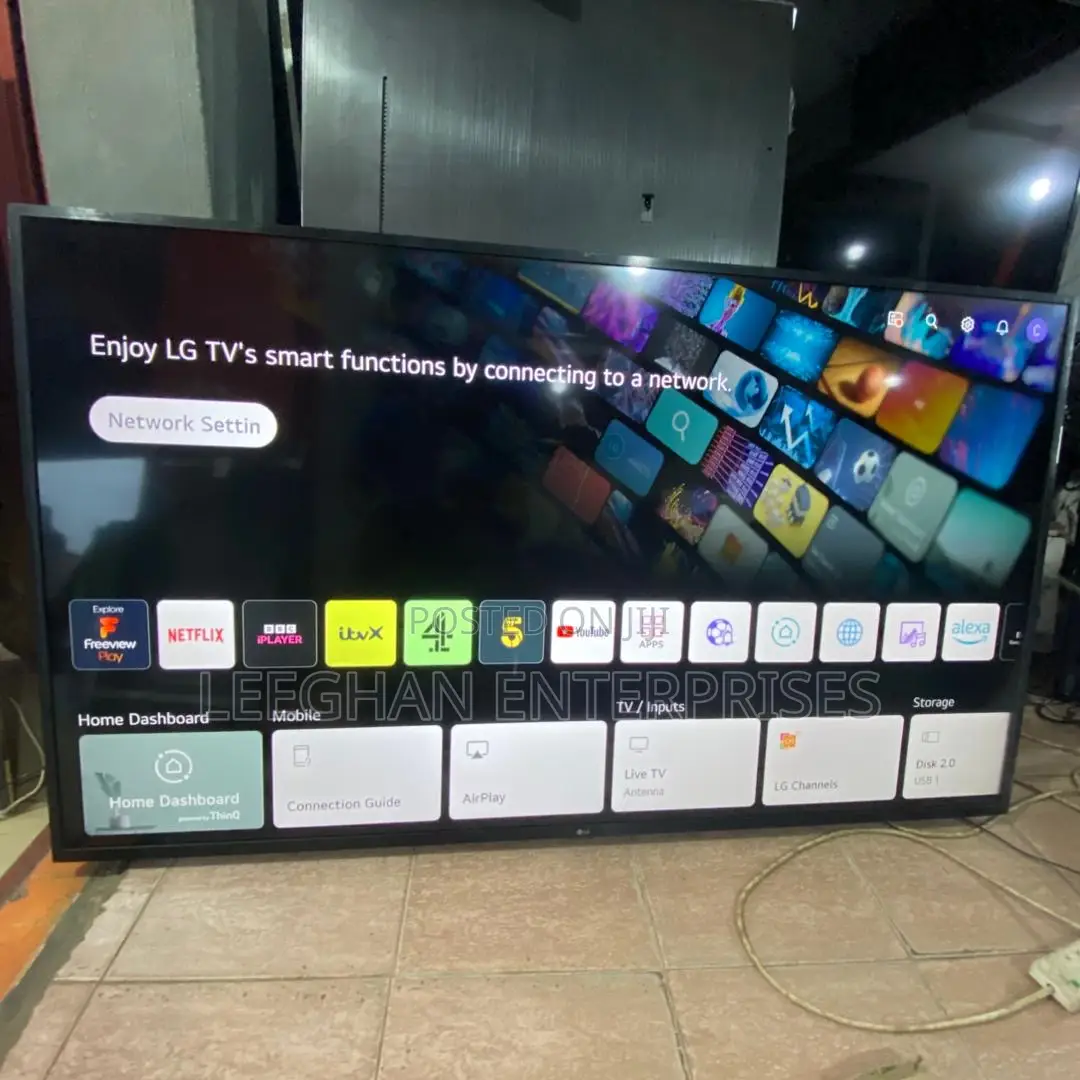 65 Inches Lg Uhd Ai Thinq Bluetooth Smart Tv ( Uk -Used )