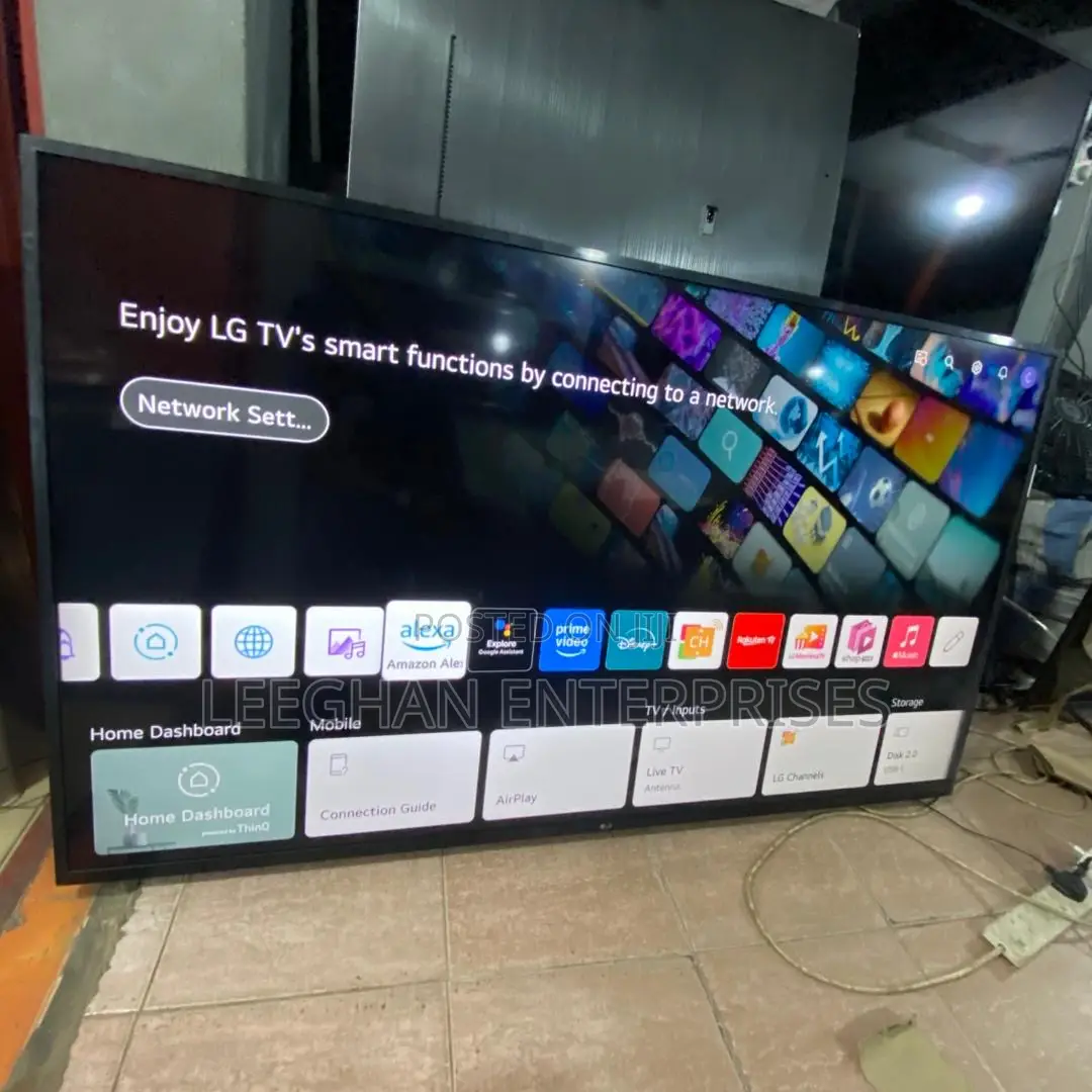 65 Inches Lg Uhd Ai Thinq Bluetooth Smart Tv ( Uk -Used )
