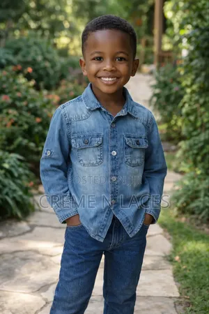 Classic Denim Outfit for Boys 
