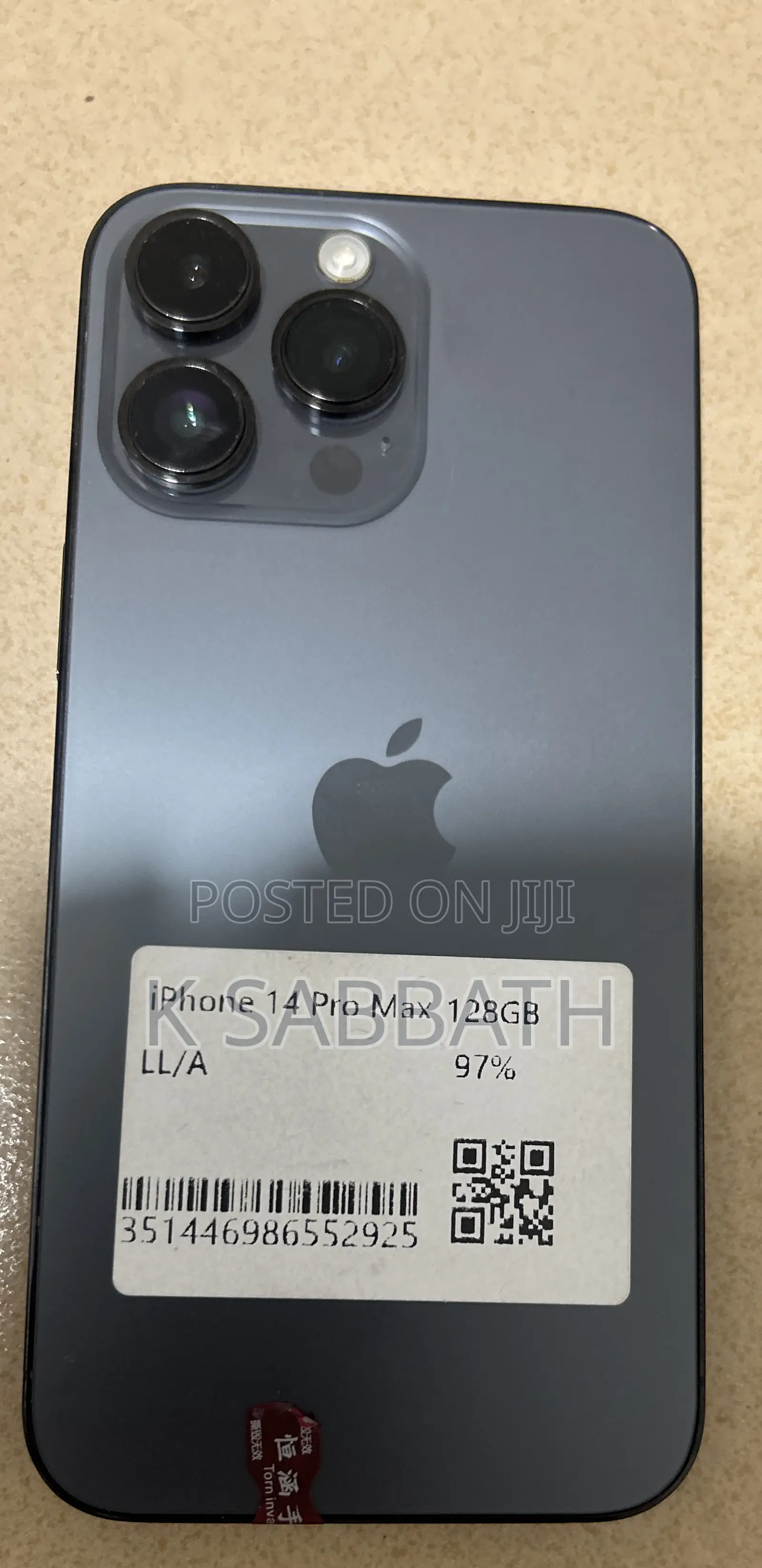 Apple iPhone 14 Pro Max 128 GB Black