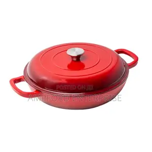 Heavy-Duty Cast Iron Cookware 11 PCS Set