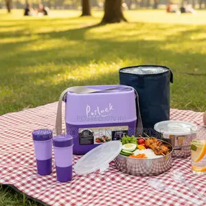 Potluck Lunch Box Set – Durable, Thermal Portable