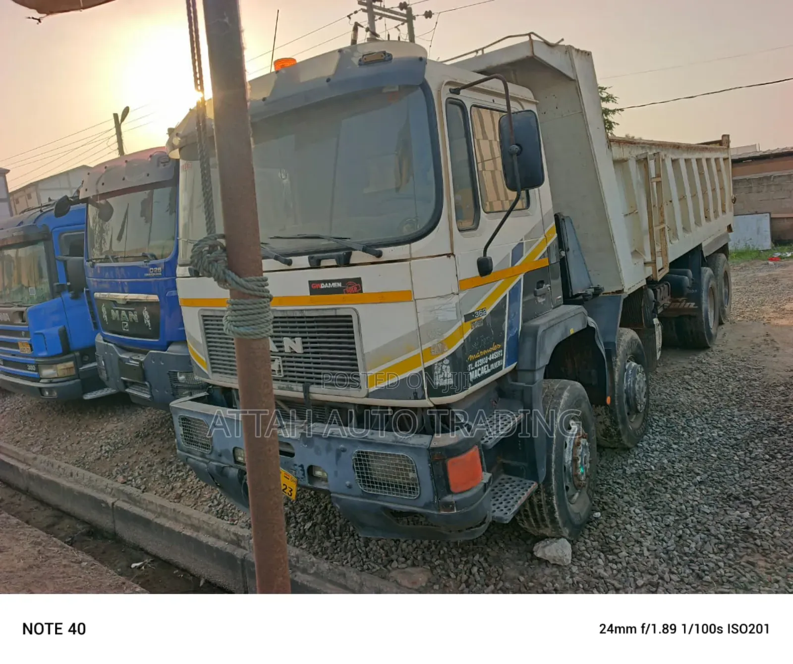 Man Tipper for Sale
