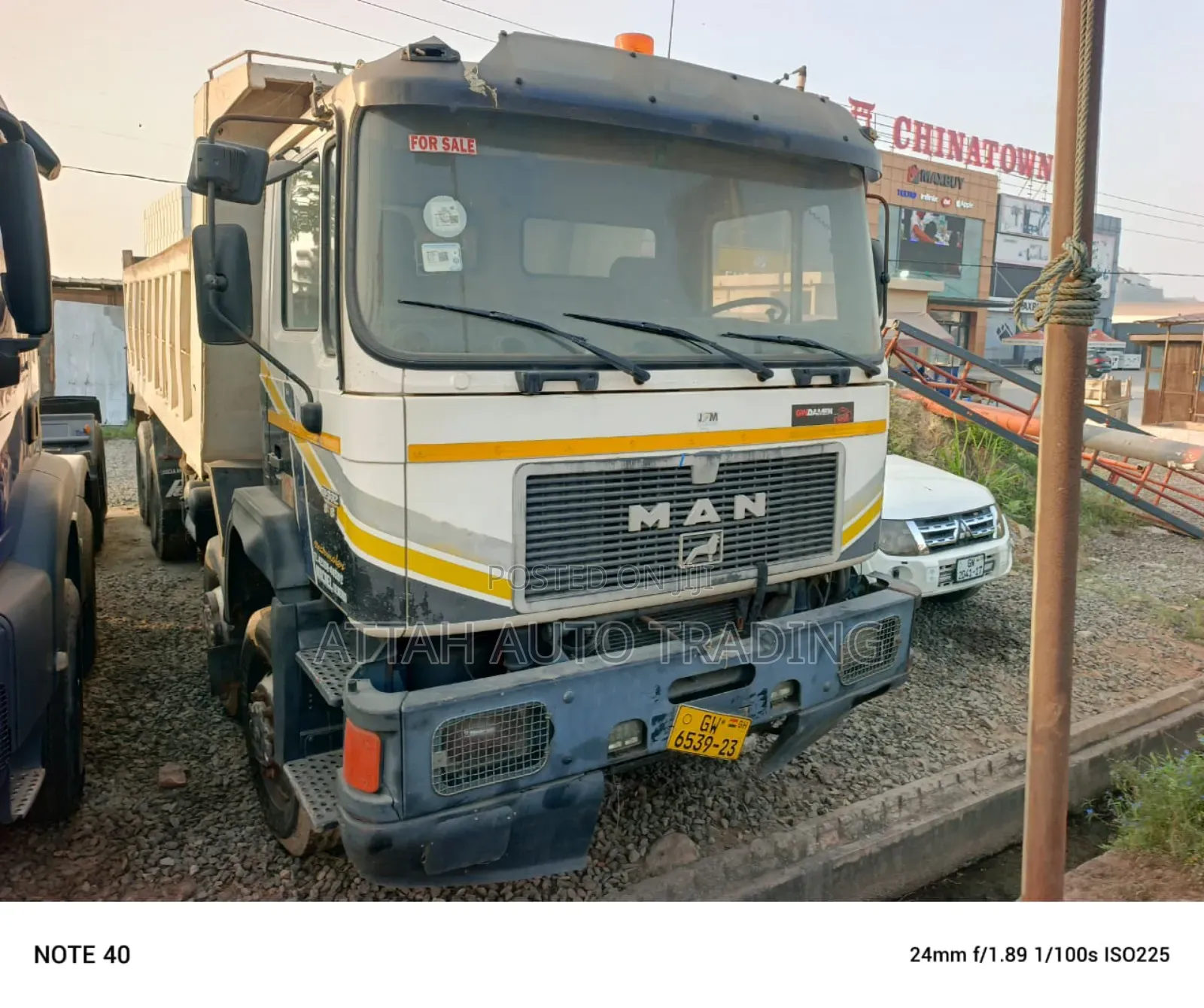 Man Tipper for Sale