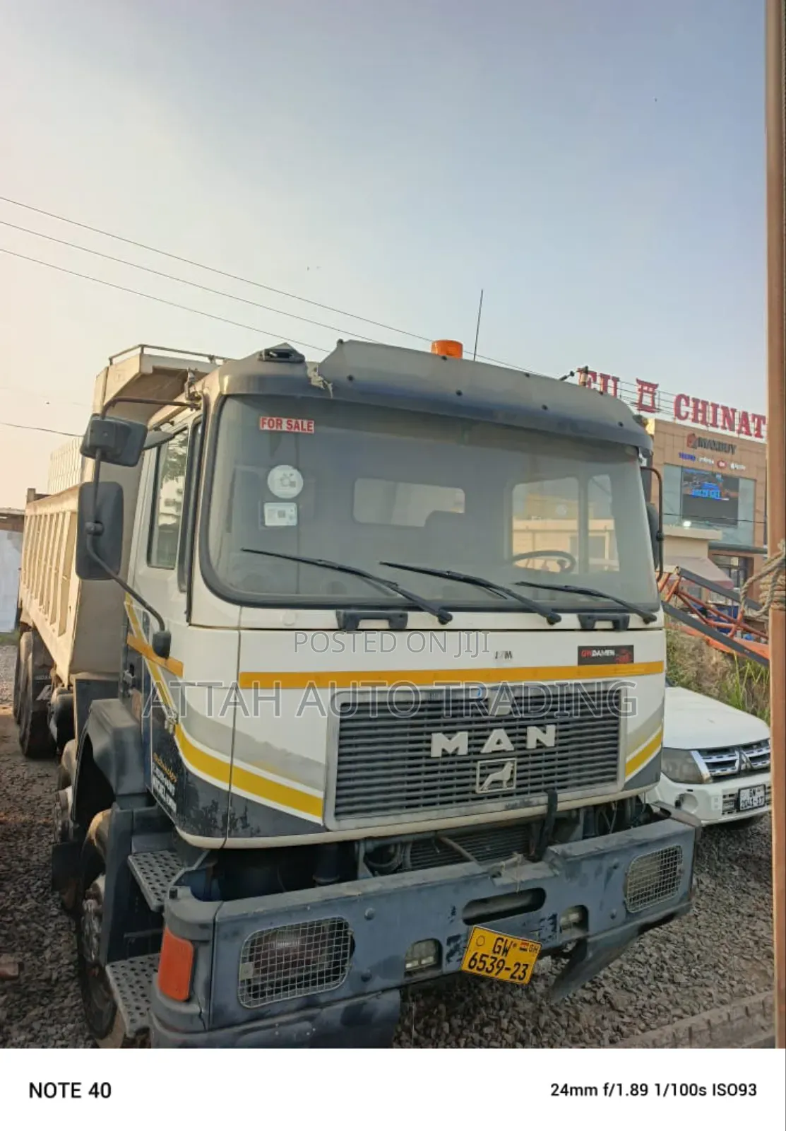Man Tipper for Sale