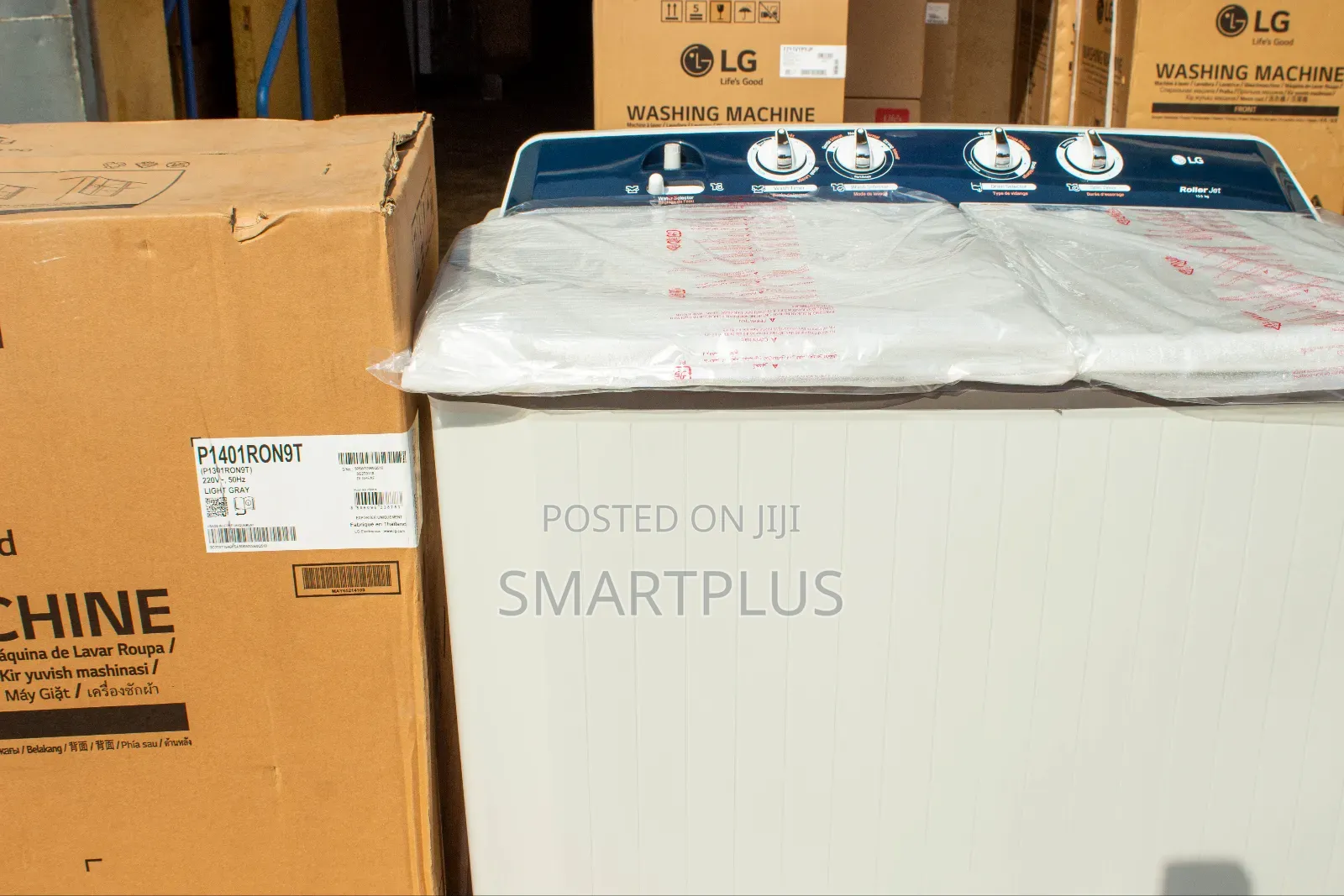 13.5kg Lg Twin Tub Semi Auto P1401ront Washing Machine (Original)