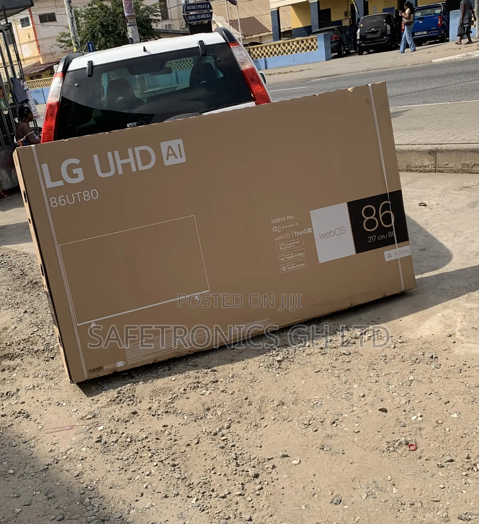 Secure Led Smart Uhd Lg Android Frameless Ut80 86 Inch Tv
