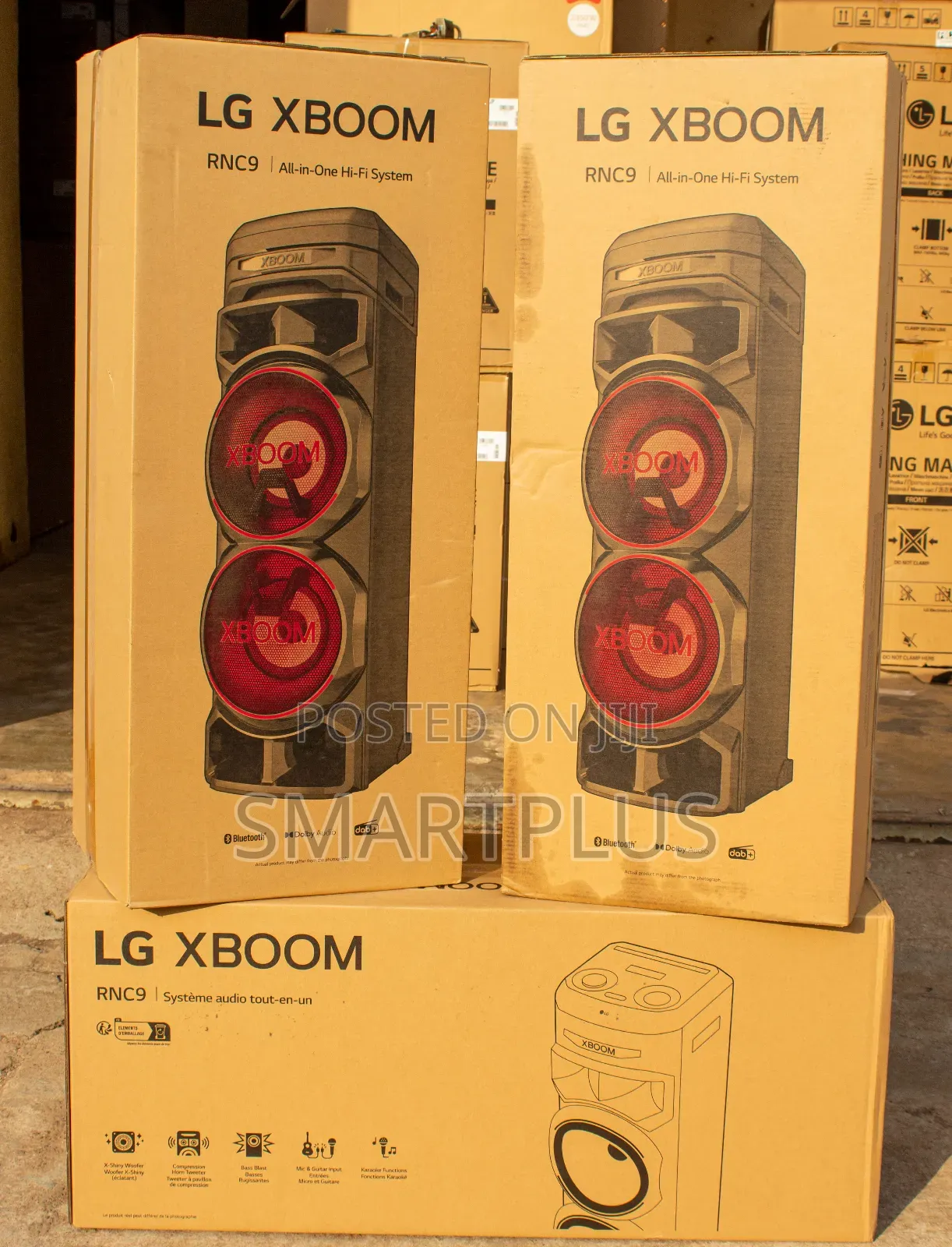 Original Lg Xboom Rnc9 Partybox - Multi Bluetooth, Powerful Bass, Mic