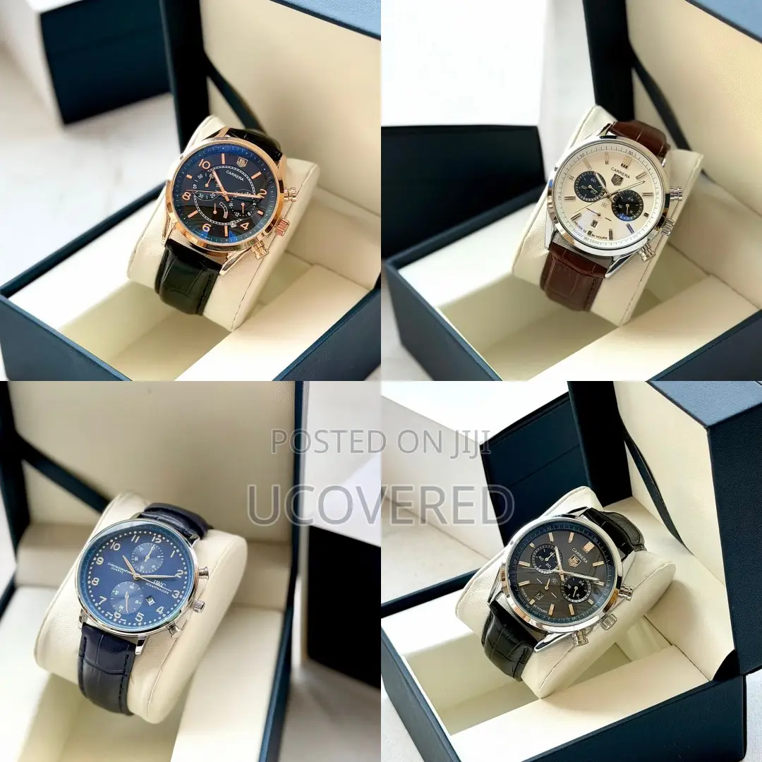 Classic Men’S Leather Watch