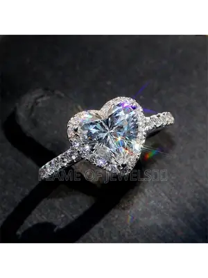 Ruby and Diamond Promise Rings