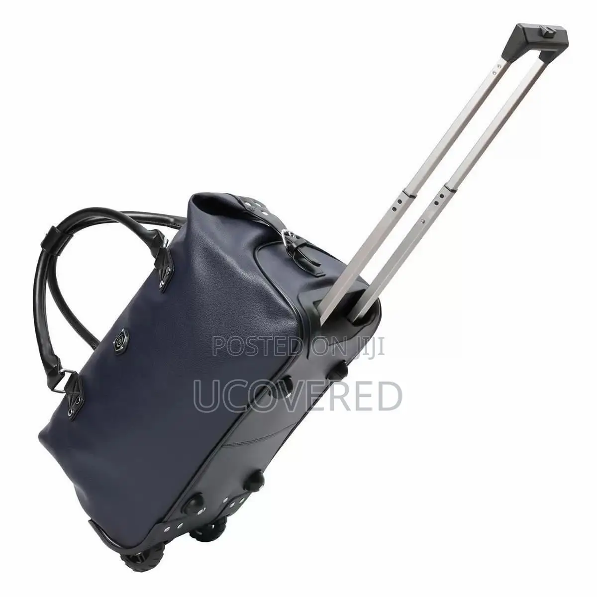 Ultimate Trolley Leather Duffel Bag