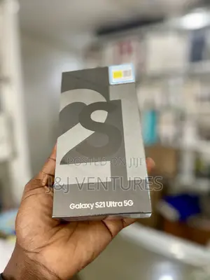 New Samsung Galaxy S21 Ultra 5G 128 GB Black