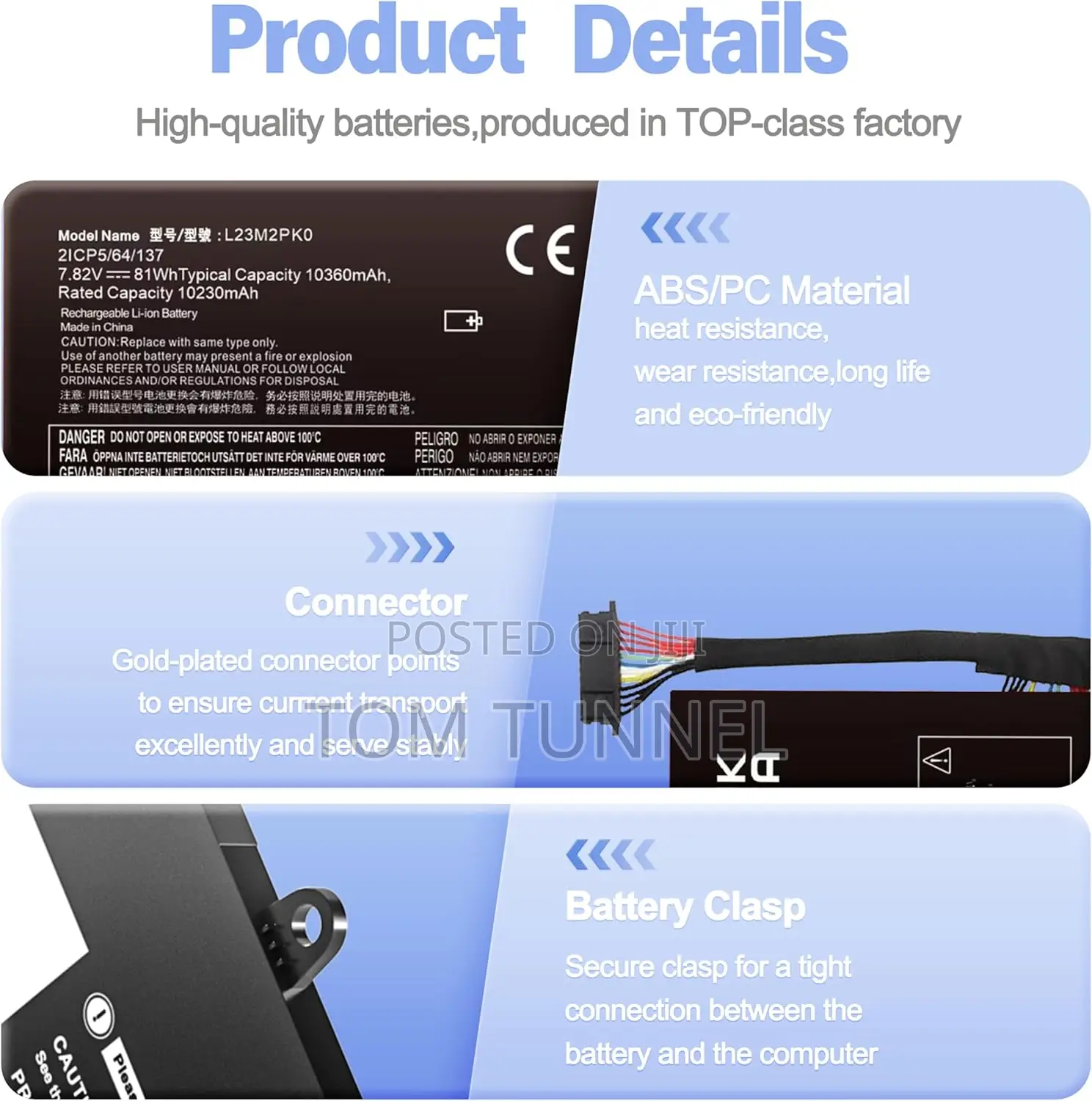 Battery for Legion Go 8apu1 Amd Handheld L23b2pk0